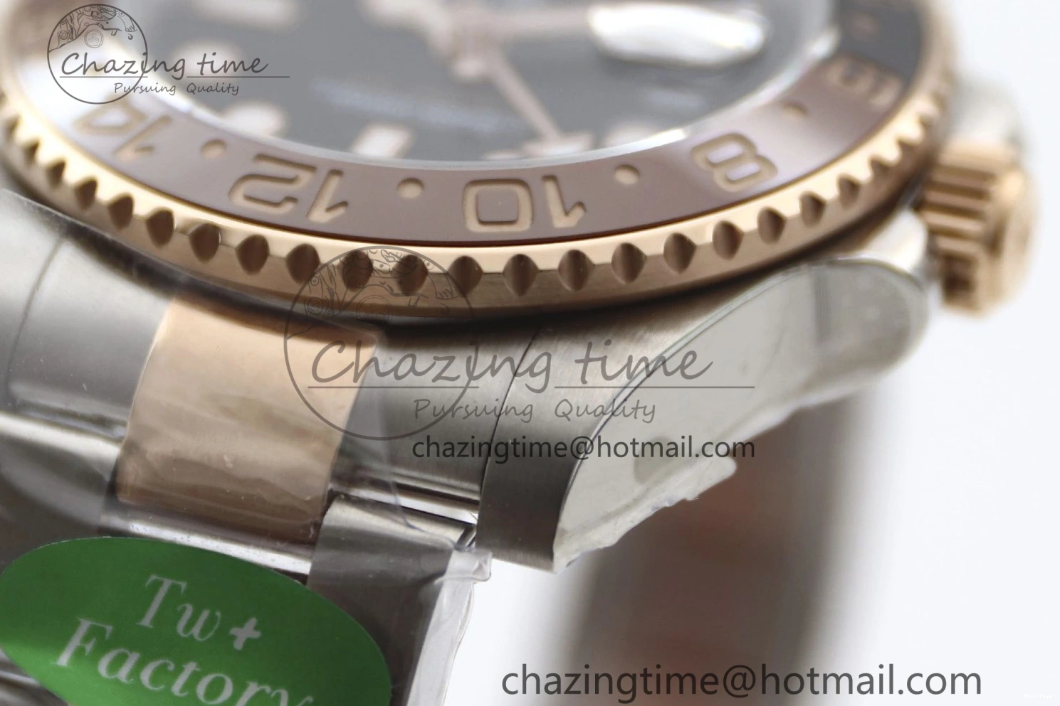 MiroTime 0416 GMT Master II 126711 CHNR 904L SS TW+ 1:1 Best Edition on SS RG Bracelet VR3186 CHS FreshLook 1976